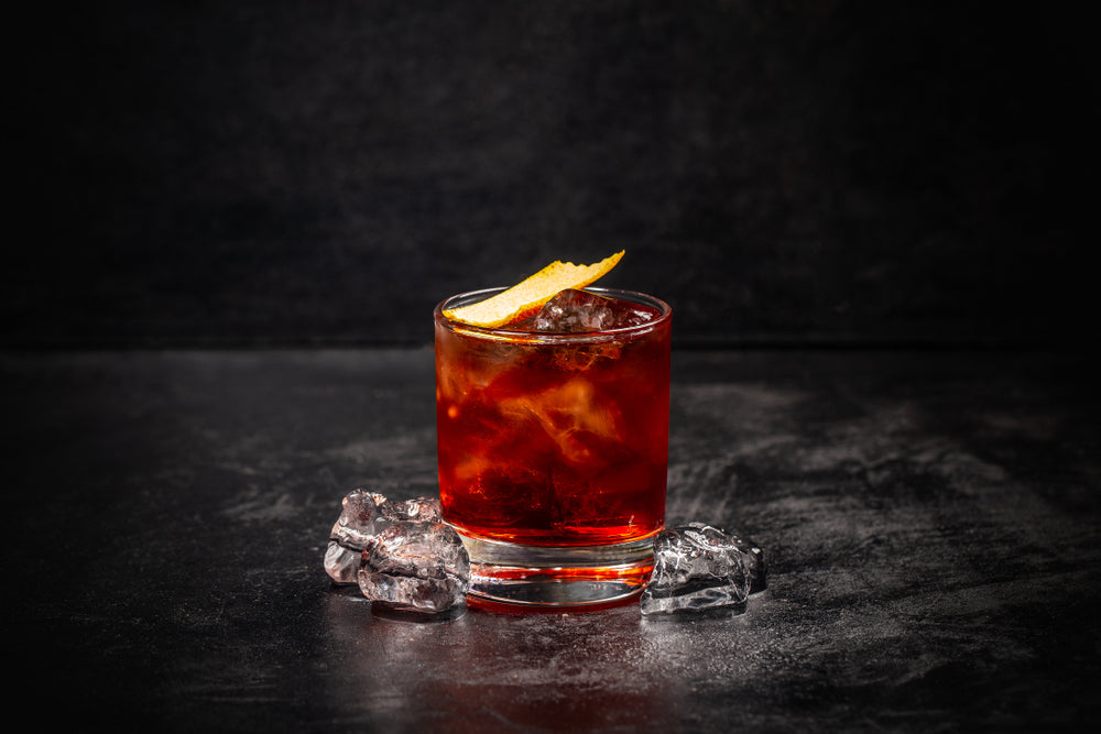 Balsamic Strawberry Negroni Cocktail Recipe