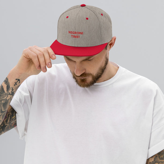 Negroni Time! Snapback Hat